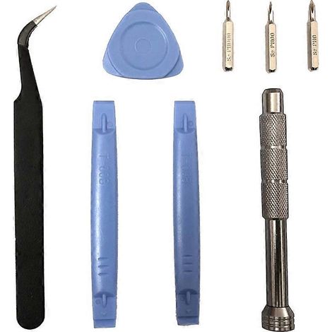Outils d'ouverture d'écran LCD pour PH000 PH00 PH00 - Outil de démontage, tournevis, embouts, jeu de 8 pièces (1/4)