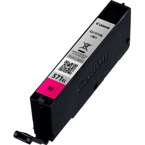 CANON Cartouche d'encre CLI-571M XL grande capacité Magenta (CLI571XL)