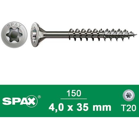 SPAX A2 ROSTFREI 4X35 L P 150 ST