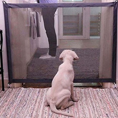 Clôture Pliable Portable de Sécurité pour Animaux avec Porte Intégrée (1/4)