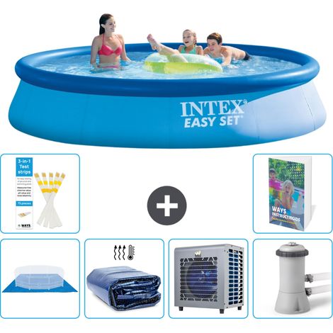 Intex Piscine Easy Set Ronde - 396x84 cm - 5-pièces S124 (1/5)