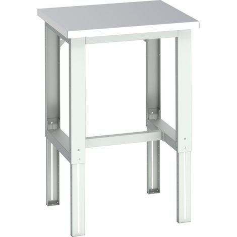Bott 41003632.16V Cubio Adjustable Bench, Stainless Steel Clad Top 750 x 750mm