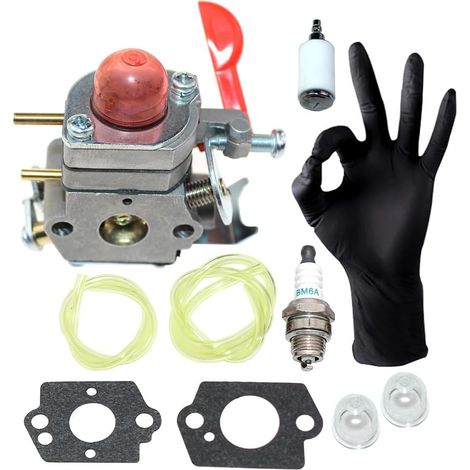 C1U-W19 pour McCulloch MC025 MC125 MT250CLS Poulan Pro PP25 PP25E PP25CFA PP25SFA PP26E PP025 PP125 PP125E PP325 PP258TP PP258TPC PR25BC PR25BC PR225E 5PS SM70 5 SM706 P4500 P4500F