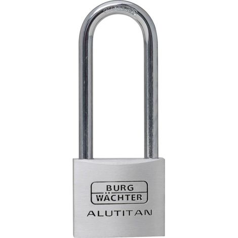 Burg Wächter 36081 Cadenas 40.00 mm fermeture différente aluminium avec serrure à clé (1/4)