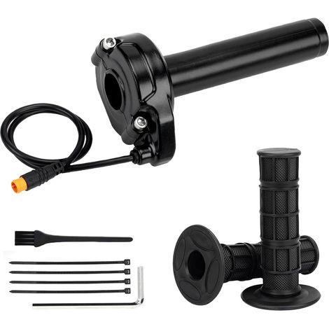 Poignée d'accélérateur à rotation complète pour vélo électrique Macfox, kit de poignée d'accélérateur de type Surron à 3 broches (1/4)