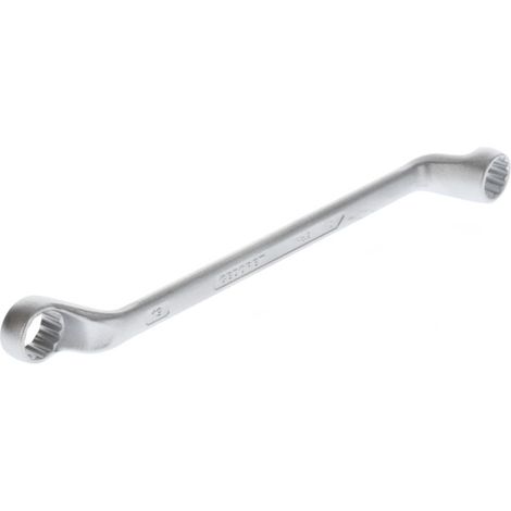 Clé à double anneau 2 18x19mm 265mm de profondeur avec couronne