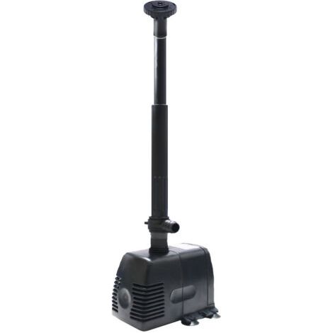 Pompe immergée pour fontaine et bassin – Débit 1000L/H – Puissance 22W – Longueur câble 7m – Tête max 1,6m – Circulation oxygène étang (1/5)