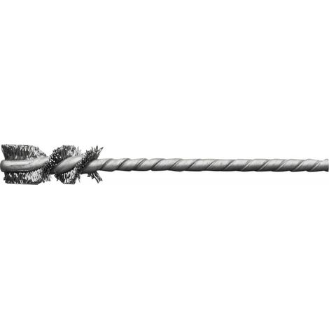 Cepillo microtubo de acero inoxidable Ø13x25 / 90 mm S38mm