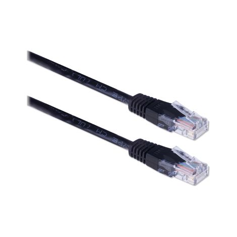 EW9526 cable de red Negro 2 m Cat5e U/UTP (UTP)