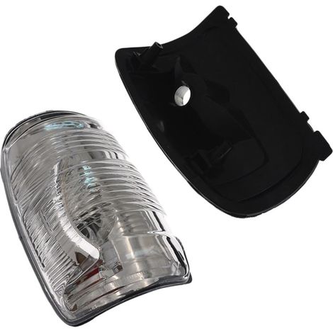 Applicabile 1 paio di lenti per specchietto retrovisore sinistro e destro per Ford Transit Mk8 2014-2019, tappo di copertura per lente della lampada dell'indicatore di direzione (BK3Z-13B375-A) (1/5)