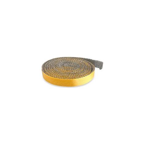 Joint Insert Cheminée, Joints Tressé Auto-adhésive pour Poêle, Joints D'étanchéité Résistante à la Chaleur (3mm x 15mm x 3m) (1/5)