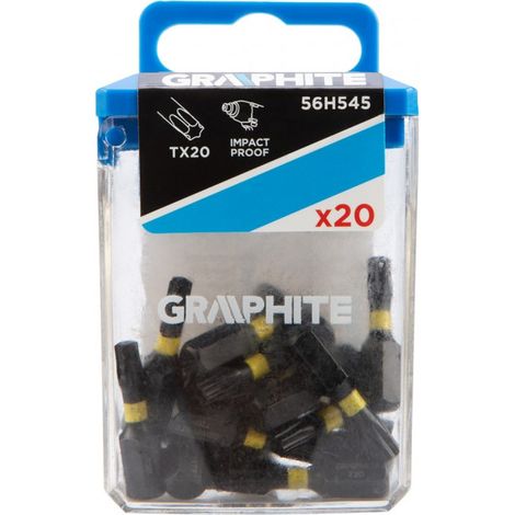 Puntas de impacto TX20 x 25 mm, 20 unidades. (1/5)