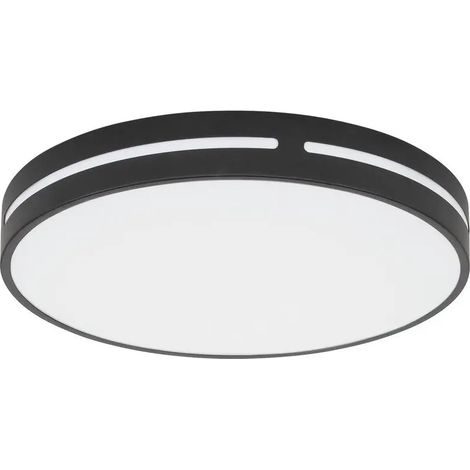 [GEBRAUCHT] B-Ware Nova Luce Deckenleuchte Deckenlampe Wheel Led Schwarz Warmweiß 45 Cm 30 W Lampe
