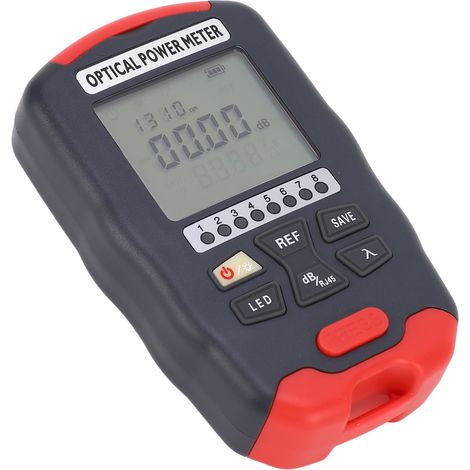 Wattmètre optique 3 en 1 à réponse rapide et sensible avec LED, testeur RJ45 -70 à +10 dBm (1/5)