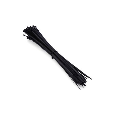 Bridas, nylon, alta calidad, negro, 385 x 4,8 mm, bolsa, 100 uds (1/3)