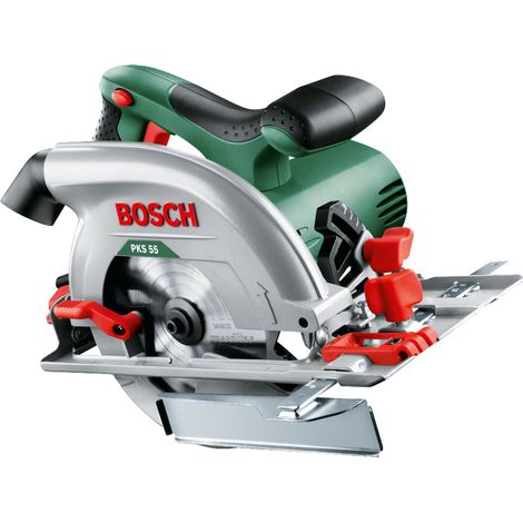 Bosch Handkreissäge PKS 55 (1200 Watt, Schnitttiefe bei 90°: 0 - 55 mm)
