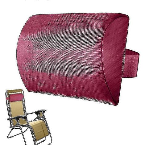 Appui-tête réglable pour fauteuils inclinables, coussin cervical ergonomique compatible avec les chaises, fauteuils inclinables, fauteuils et chaises longues. (1/5)