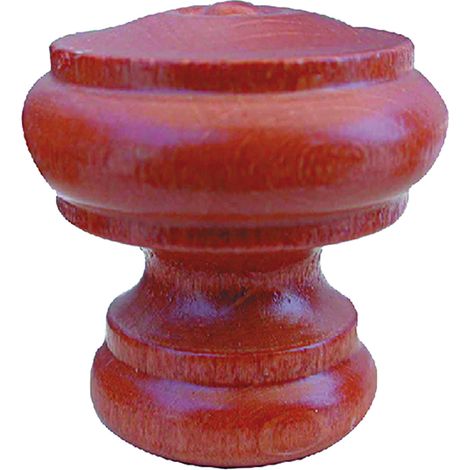 POMOLO LEGNO ART. 102 mm 40 art.102A noce chiaro- 25 pezzi
