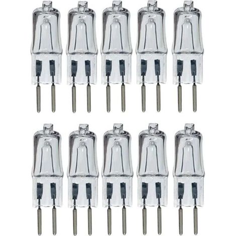 Ampoule Halogène G5.3, Accessoires De Lampe 24V, 50W Blanc Chaud 2700K, 10 Pièces,24V-50W,10 Pièces