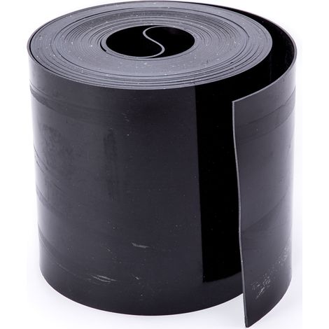Gießrand 30 cm Schwarzer Kunststoff - Rolle 20 Meter (1/2)