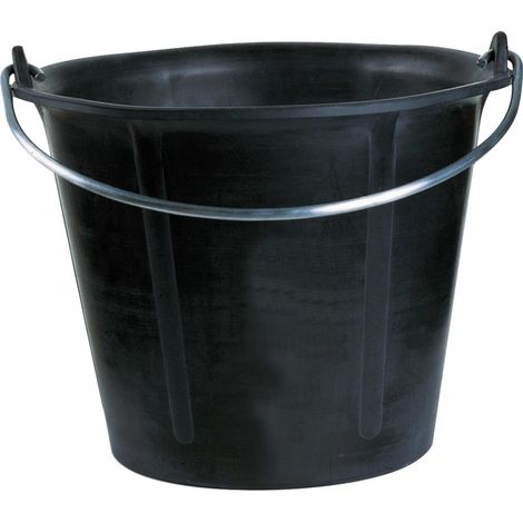EIMER 12L PROCHOK SCHWARZ HENKEL 6,8MM MONDELIN - 341120