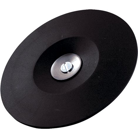 Plateau caoutchouc tige 6 mm Classic ø 115mm