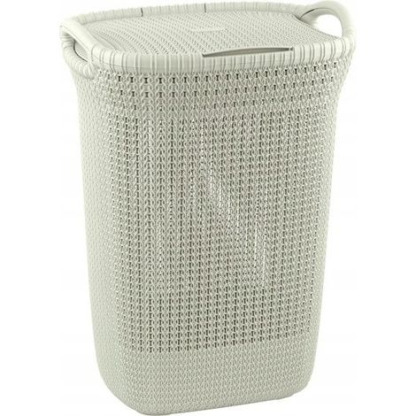 Cesto Para La Ropa Curve 57 L Crema