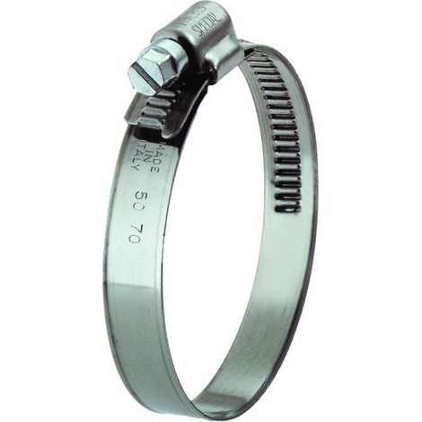 Fascetta stringitubo autoblock Ø16×27 mm acciaio inox aisi 430 m15 din 3017 ferrari welcome 120541