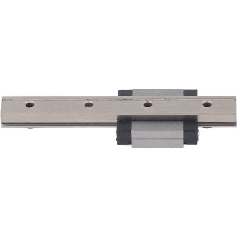 Glissière linéaire miniature MGN12H 12mm pour équipements d'automatisation, coulisseau de précision 100mm, guide de translation compact. (1/5)