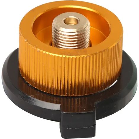 Adaptateur pour bouteille de gaz de réchaud de camping, adaptateur pour bouteille de propane, adaptateur standard américain, tête de conversion pour brûleur à gaz, équipement de camping, réchauds de c (1/5)