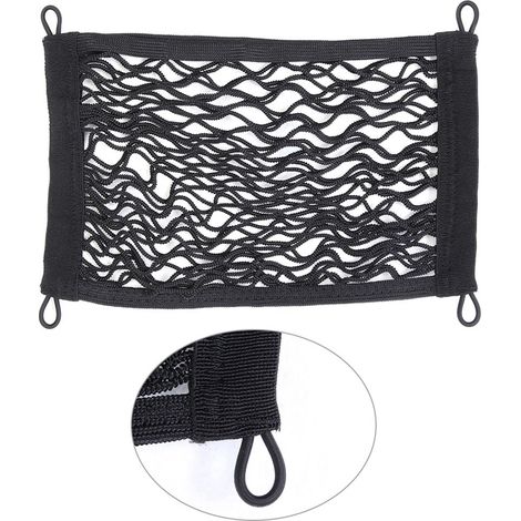 Elastisches Gepäcknetz für den Kofferraum, praktisches Zubehör mit Netztasche, praktisches Zubehör (1/5)