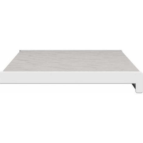 vidaXL Appui de fenêtre Texture marbre 60 x 35 x 4,5 cm PVC 42047022 (1/5)