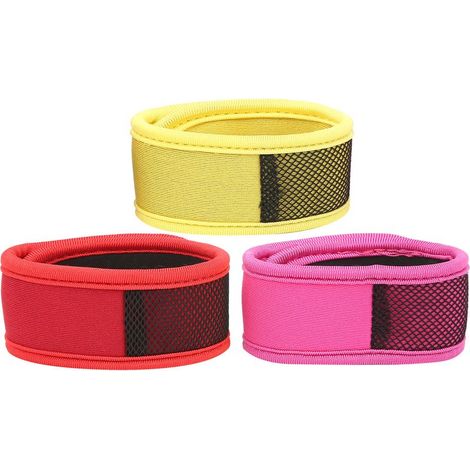 Bracelet anti-moustiques (lot de 3) avec 3 recharges (1/5)