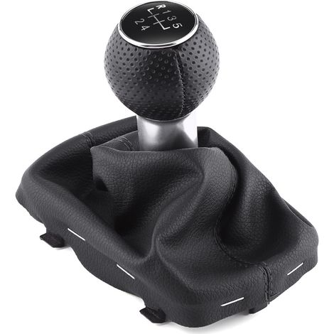 Manchon de levier de vitesse 5 vitesses avec soufflet en cuir pour Audi A3 2001-2003 Kit de remplacement intérieur (1/5)