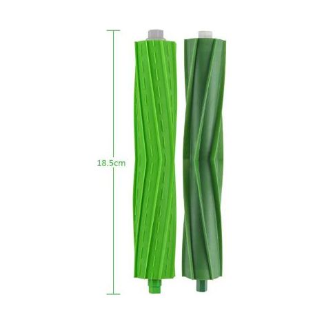 Kit de 2 Brosses à rouleaux pour Aspirateur iRobot Roomba i7 i7Plus E5 E6 E7 Hobby Tech (1/2)