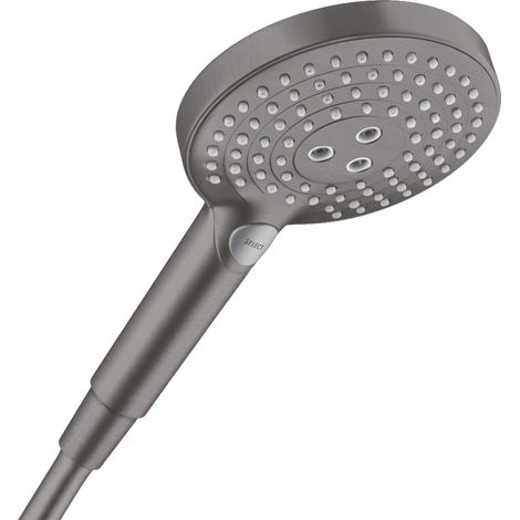 Hansgrohe Raindance Select S Handbrause 120 3-strahlig, Schwarz Chrom gebürstet (26530340)