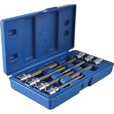 Bluespot Hex Sockets Set Extra Reach Long 3/8 Drive Allen Key Bits 01516 (1/5)