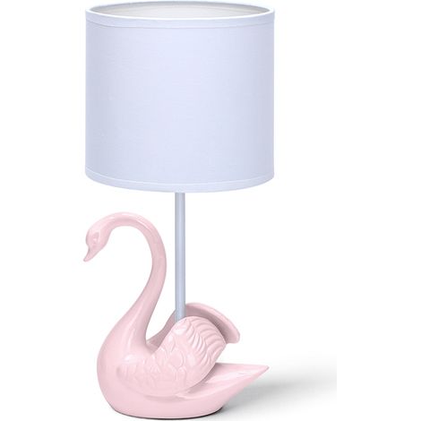 Lampara de mesa Cerámica E14 Cisne (1/4)