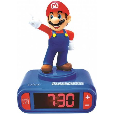 Reloj Despertador Lexibook Super Mario Bros (1/3)