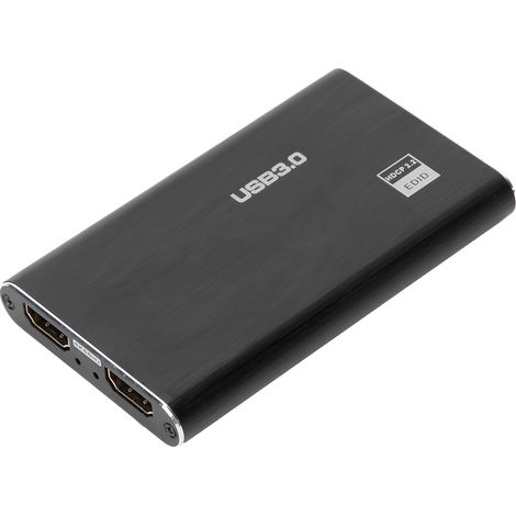 Live-Videoaufnahmebox für Videospiele, USB 3.0-Speicherkarte, 4K 1080p HDMI (1/5)