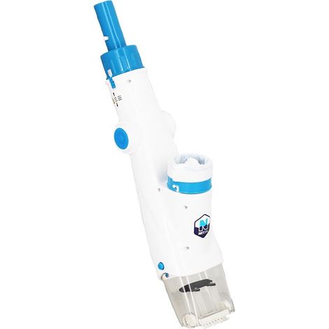 Netspa – Aspirateur de piscine électrique compact – Filtre 0,3L – Nettoyage rapide spa et piscine hors-sol – Débris lourds et petits cailloux (1/5)