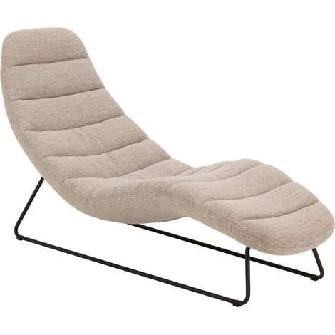 Diván Norsica 844, Beige, 86x63x156cm, Tapiz, Patas: Metal (1/5)