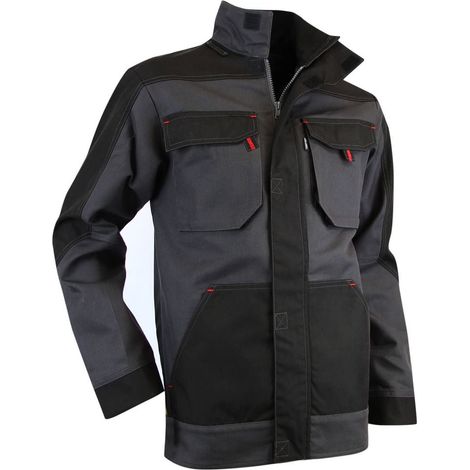 Giacca da lavoro bicolore LMA Ceramic Grigio / Nero L
