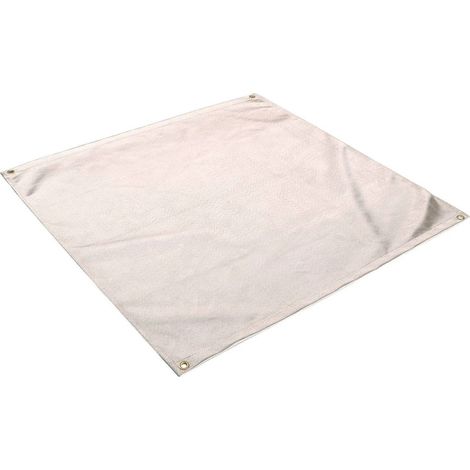 Fire Blanket - Glass Fibre - Heat Insulation Fireproof Mat For Home Kitchen Camping Emergency Use - 100 cm x 100 cm (1/5)