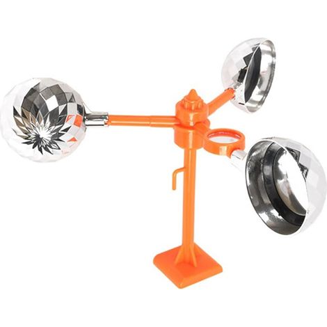Molino de viento con efecto ahuyentador de palomas, repelente de aves para patios exteriores, molino de viento reflectante para jardines, tejados y balcones. (1/5)