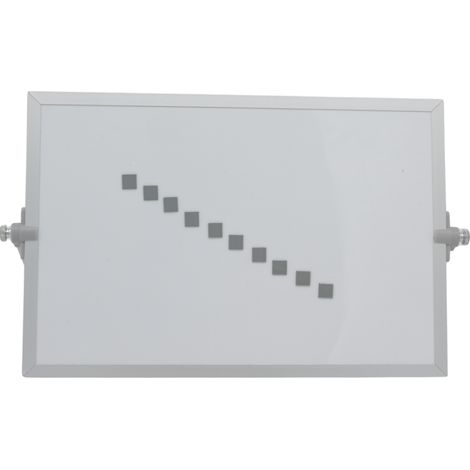 Symbole magnétique Carré 1x1 cm gris (1/2)