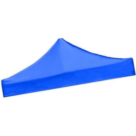 3x3m blaues quadratisches Oxford-Zelt, faltbar, UV-beständig, wasserdicht, Sonnenschutzplane (1/5)