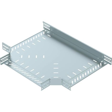 OBO Bettermann Pièce en T pour chemin de câbles, horizontal 60x400 acier galvanisé sendzimir, 6038108