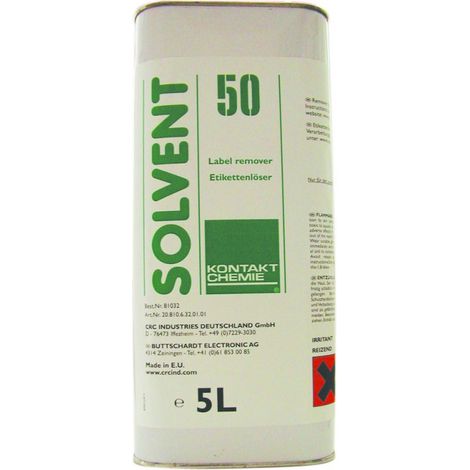 Etichetta Spogliarellista Solvente 50 - 5 Litri