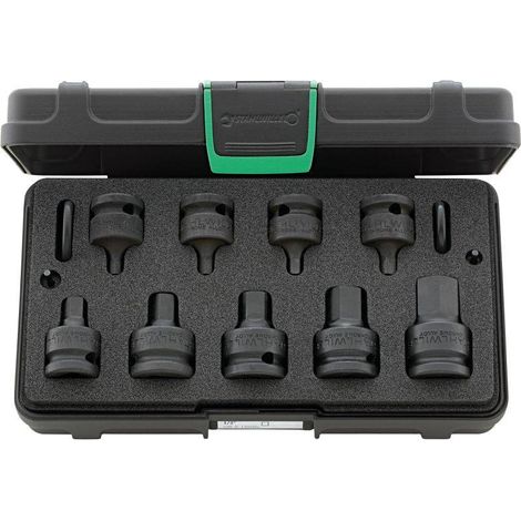 Stahlwille 54IMP/9 KN Jeu de clés à douille métrique 1/2" (12.5 mm) 13 pièces 96231501 (1/2)